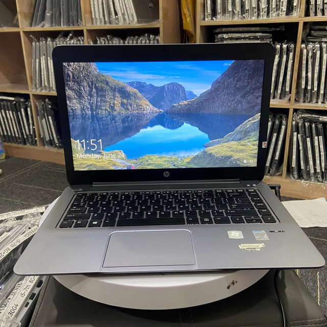 For HP 1040G1 4th Gen Laptop Win 10 Home   8G RAM 256G HDD TN Panel English Good Quality Business Student Notebook