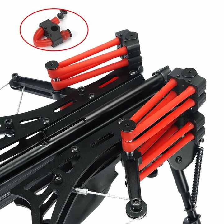 슈퍼 강력한 사냥 및 전문 shotingslingshot 40 버스트 slingshot 성인을위한 중장비 레이저