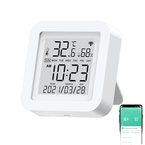 Thermohygromètre numérique Surveillance de la température et de l'humidité Thermomètres d'ambiance sans fil Wifi Hygromètre - Product Image 1