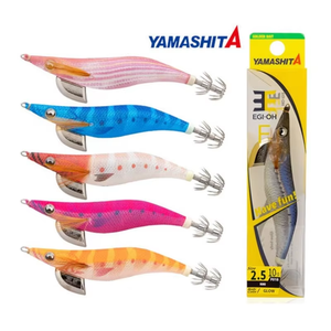 YAMASHITA Super Glow serie WANG F, cebo de camarón de madera, sepia, pulpo, señuelo para pesca de lubina para 2,0 2,5 3,5, plantilla de calamar - Product Image 1