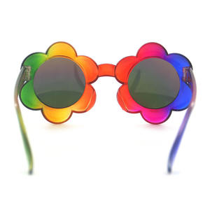 Lunettes de <span class=keywords><strong>soleil</strong></span> rondes mignonnes pour enfants, motif tournesol, protection UV400, pour garçons, filles, tout-petits, adorables lunettes de <span class=keywords><strong>soleil</strong></span> pour bébés, Oculos De Sol - Product Image 4