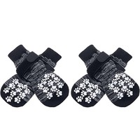 Chaussettes imperméables antidérapantes pour chiens, protège-pattes rayés pour chiens de petite et moyenne taille, utilisation en extérieur