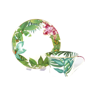 Catering Supplies Wholesale Easter Green Bone Nordic Dining Plate <b>Set</b> Tableware Wedding Dinner Plate - Product Image 6