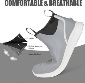 Botas de Pesca Impermeables Antideslizantes para Hombre, Botas de Trabajo Resistentes y Aisladas para Jardinería, Pesca y Navegación - Product Image 3