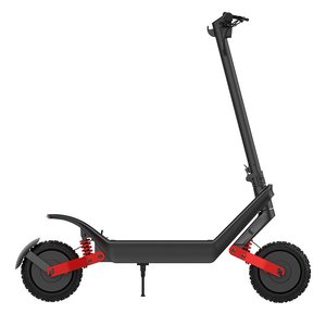 Monopatín eléctrico plegable X10 de 600W * 2 de doble motor <span class=keywords><strong>con</strong></span> batería de 18,2 Ah, capaz de velocidades de hasta 40 km/h, rango de 80 km - Product Image 1