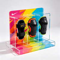 Présentoir de Comptoir en Acrylique Durable avec Design Imprimé, Support de Table en Plexiglas Personnalisé pour Promotion de Marque et Événements