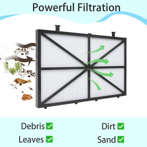 Combinaison de filtre de piscine ultra fine JC pour <span class=keywords><strong>Dolphin</strong></span> <span class=keywords><strong>M400</strong></span> M500 Nautilus Robotic Pool Cleaner Filter - Product Image 4