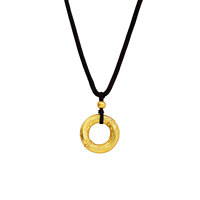 Nouvelle année, double poisson, préservation de la couleur, méthode ancienne, or de sable, bague simple, pendentif de paix, cuivre plaqué or, bricolage