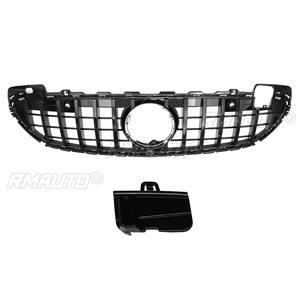กระจังหน้ารถยนต์สไตล์ GTR พร้อมช่องใส่กล้องสำหรับ Mercedes Benz C Class W206 2022 กระจังหน้าแบบตาข่ายสำหรับรถแข่ง - Product Image 2