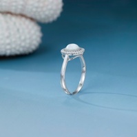 Usine de bijoux pour femmes de mode exquise prix de gros 925 bague en argent sterling opale pour fête et cadeau