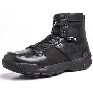 Bonne Qualité Bois Chaussures Hommes Bottes Militaires <span class=keywords><strong>de</strong></span> <span class=keywords><strong>Combat</strong></span> Bottes Marron - Product Image 4