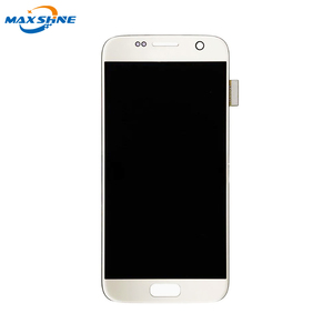 5.1 "Super AMOLED สำหรับ <span class=keywords><strong>Samsung</strong></span> S7 G930 G930F <span class=keywords><strong>จอ</strong></span>แสดงผล LCD ที่มีกรอบห<span class=keywords><strong>น</strong></span>้าจอ Digitizer ประกอบกับการเผาไหม้เงา" - Product Image 1