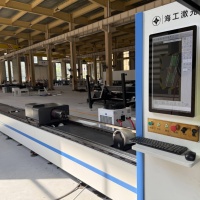 Machine de découpe laser à fibre automatique pour tubes métalliques carrés et ronds, 3000 W, prix d'usine en gros