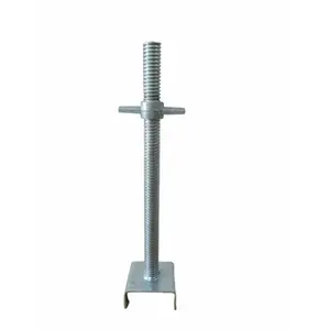 Whipped Topping Screw Stands,steel Post With Swivel Plate Adjustable Jacks Scaffolding Jack Base