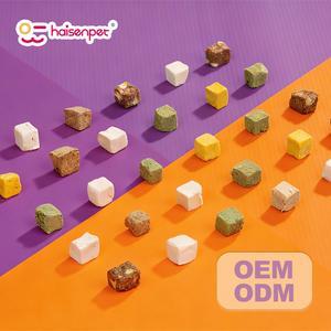 Direkt vom Hersteller Gefriergetrocknete Katzen- und Hundesnacks Hoher Proteingehalt Frisches Fleisch Individuelle Geschmacksrichtungen OEM ODM Haustier-Leckereien Kostenlose Proben - Product Image 1