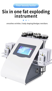 Macchina per la cura della pelle 6-in-1 con cavitazione e radiofrequenza per l'idratazione quotidiana della pelle, il rilassamento corporeo e il comfort muscolare - Product Image 4
