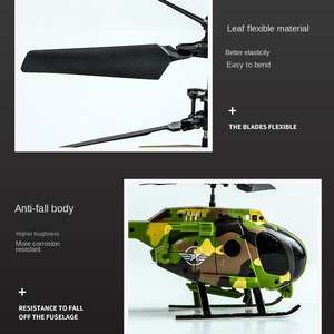 AiJH Cheap 2.5CH Mini RC Helicopter Model Flying Rc Plane Remote Control Helicopter Fun Game Toys - Product Image 4