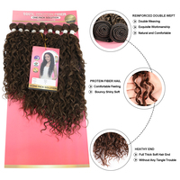 Extensions de cheveux synthétiques tissées Julianna One Pack Solution 9X 6X, mèches de cheveux premium à base de protéines organiques et de fibres bio