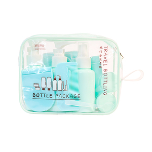 Kit de voyage Sbelle PET pompe <span class=keywords><strong>pulvérisateur</strong></span> vide emballage cosmétique ensemble bouteille en plastique pour crème avec sérigraphie CN;GUA Sb6550 - Product Image 2