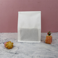 Sachet à cordon en papier kraft blanc anti-graisse recyclable de qualité alimentaire Impression en gravure pour produits de boulangerie Biscuits