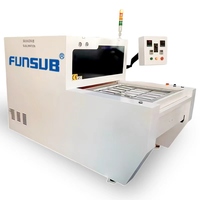 Machine de fabrication d'étuis de téléphone personnalisés FUNSUB, machine de sublimation 3D, touches de clavier pour les séries iPhone et Samsung
