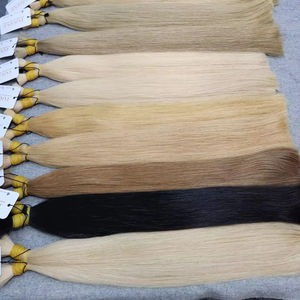 Extensions de cheveux en vrac vietnamiennes vierges de qualité supérieure 100% cheveux raides de vague non transformés de style naturel - Product Image 1