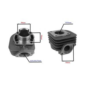 Cilindro completo per scooter <span class=keywords><strong>Kymco</strong></span> Grand <span class=keywords><strong>Dink</strong></span> 50 2T 2007-2014 - Product Image 2