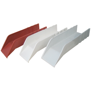 Outil de tournage de goutteur de balcon en plastique blanc 25x8 cm pour espaces extérieurs - Product Image 1