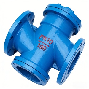 Vanne de coupure rapide à bride Gaobei H41X en fonte DN40-DN200 pour système de chauffage automatique de retour d'eau de chaudière - Product Image 1