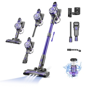 Aspirateur sans fil portable Teendow Super Suction, rétractable, pour sols, tapis et poils d'animaux - Product Image 1