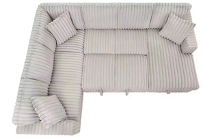 Sofá Modular en Forma de L de Dos Plazas, de Terciopelo de Lujo Italiano, <span class=keywords><strong>Lavable</strong></span>, para Apartamentos, Hoteles, Centros Comerciales y Salas de Estar - Product Image 4