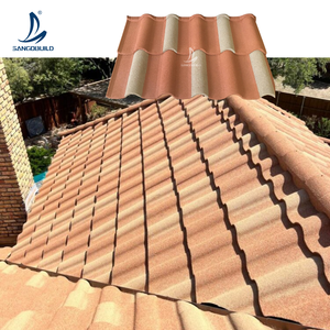 Tuiles de toiture en pierre revêtues de haute performance, légères, durables et écologiques pour les toitures de villas et de complexes hôteliers modernes - Product Image 4