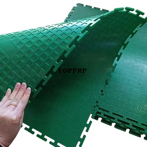 PVC Interlocking <b>Plastic</b> Floor <b>Tiles</b> Anti-Slip Industrial Flooring for Garage Workshop - Product Image 1