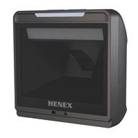 HENEX 2D USB Cable Desktop Barcode Scanner dengan Sensor CMOS Jutaan Piksel Bekerja dengan Android/iOS Tersedia di Stok