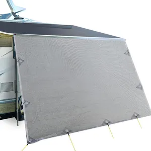 대형 차양 캠핑 텐트, 야외 여행 하이킹 백패킹을 위한 방수 자동차 텐트 간편한 설치