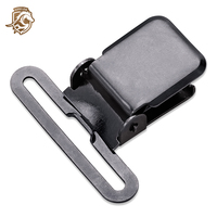 1 "" Clips de mousqueton en métal Mousqueton à oeil en métal Fermoirs de déclenchement Clips de lanière en métal Fermoirs à ressort