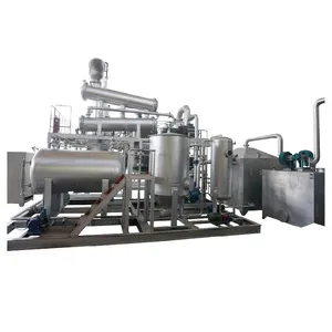 Waste Tire Oil Distillation Diesel Waste Oil Recycling Machine Diesel Refining Machine Oil Refinery Machine