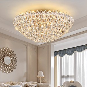 Lampadario di Lusso Moderno Zeal Lighting con Sfere di Cristallo K9, Decorazione <span class=keywords><strong>a</strong></span> Sospensione per Soggiorno e Hotel, Montaggio <span class=keywords><strong>a</strong></span> Soffitto - Product Image 2