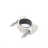 Raccords sanitaires en acier inoxydable pour l'industrie de la fermentation de la bière, collier de serrage pour câble, attache-câble