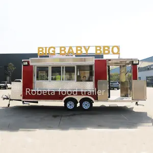 Container shop concession foodtruck with balcony snowcone trailer street bbq food trucks mobile food trailer food truck vin