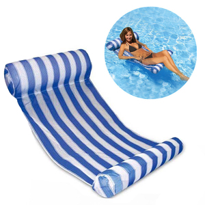 Adults Inflatable Pool Floats Floating Water <b>Hammock</b> for Summer Outdoor Indoor Pool Beach Lounge Inflatable Float Water Mattress - Product Image 1