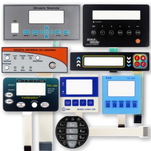 Tùy Chỉnh Thiết Kế Siêu Mỏng Linh Hoạt Màng Bàn Phím Dập Nổi Dập Nút Hoạt Động Bảng Điều Khiển Nhãn Cho Chuyển Đổi Bảng Điều Khiển - Product Image 3