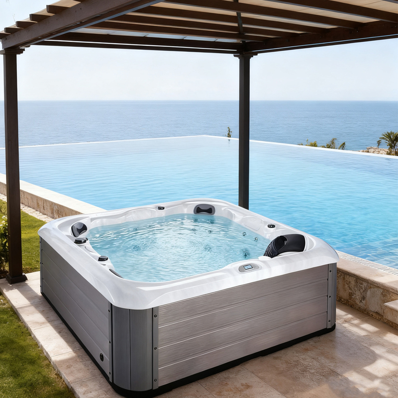Sunrans Acrylic 5 Persons Outdoor Hot