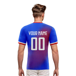 Camiseta de Fútbol Personalizada de Puerto Rico Sublimada para Fanáticos, Número Personalizado, Uniforme de Fútbol de Secado Rápido, Kit de Fútbol por Sublimación - Product Image 5