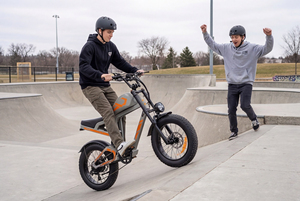 米国倉庫直送工場製500ワット電動自転車マウンテンバイクビーチクルーザーファットバイク - Product Image 3