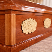 Qianrui - Ataúdes Económicos al por Mayor, Ataúdes Funerarios de Madera Personalizados, Ataúdes de Madera Ecológicos, Duraderos y Económicos para Adultos