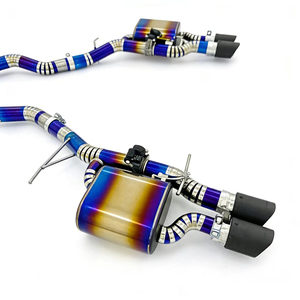 Sistema de Escape Valvetronic de Titanio Azul con Válvulas GDR Catback 2005-2010 para <span class=keywords><strong>BMW</strong></span> <span class=keywords><strong>M5</strong></span> E60 M6 E63 E64 <span class=keywords><strong>V10</strong></span> <span class=keywords><strong>5.0</strong></span> Directo de Fábrica - Product Image 5
