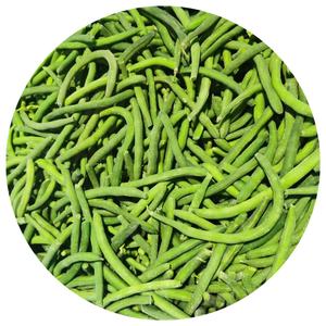 Verduras congeladas a granel OEM/ODM IQF judías verdes cortadas y verduras congeladas de judías verdes congeladas enteras - Product Image 1