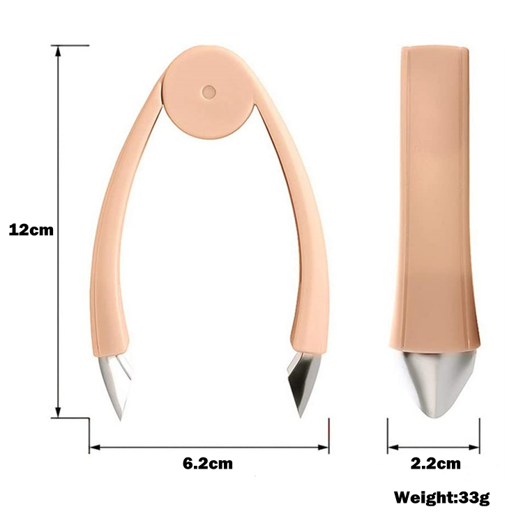 Hot Sale Kitchen Gadgets Carrot Tomato Vegetable Fruits Clip Stainless Steel Strawberry Huller Stem Remover