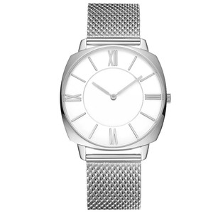 Reloj de Lujo Minimalista para <span class=keywords><strong>Mujer</strong></span> en Oro Rosa, Resistente al Agua 5 Bar, Correa de Acero Inoxidable de 20 mm, Logotipo Personalizado, Reloj de Cuarzo de Alta Calidad para Dama - Product Image 1